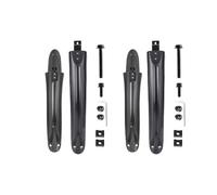 AQIOERH Juego Guardabarros 2/1 Juegos de Guardabarros de Bicicleta de montaña 26-29 Guardabarros Universal extensión Amplia Protector de Barro Tornillo Fijo Accesorios de Bicicleta(2 Sets)