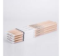 AQJUNONG Baquetas de batería 7A, juego de baquetas de nailon para batería acústica o electrónica, baquetas de arce 7A para bateristas y principiantes (12 pares)
