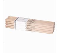 AQJUNONG Baquetas de tambor, 7A, 15 pares de baquetas clásicas de madera de arce para niños y adultos, accesorios profesionales de percusión para instrumentos musicales