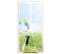 AQKaki Mosquitera Puerta Magnetica, 60x190cm Poliéster Cortina Mosquiteras Puertas Exterior Cierra Automáticamente Imanes Potentes Antimosquitos Puerta Magnético para Puerta Corredera Balcón