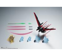 BANDAI CO. LTD Aqm/e-x01 Aile Striker & Option Parts Set Mobile Suit Gundam Seed Robot Spirits