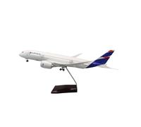 AQMUZE 47CM para Modelo De Avión B787 Modelo Avión Latinoamericano Avión Resina con Luces con Luz LED para Exhibició Colección(No Light)