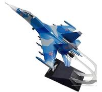 AQMUZE Caza A Escala 1 72 para F-20 MiG 29 SU-35 Flying Leopard F117 F22, Modelo De Avión Fundido A Presión, Pantalla Estática(SU-30)
