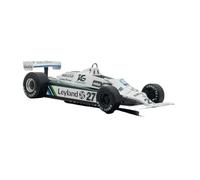 AQMUZE Coche De F1 del Equipo Alan Jones Racing, Escala 1:24, Williams FW07B, Colección Estática De Juguetes De Aleación