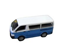 AQMUZE Colección De Exhibición De Modelos De Autos Estáticos Simulados De Aleación Fundida para Furgonetas Comerciales Hiace A Escala 1:43