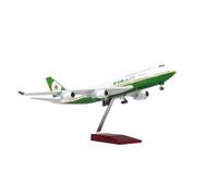 AQMUZE Escala 1: 150 para B747 Airlines 2024 Modelo Aeronave Modelo Avión Resina con Tren De Aterrizaje Ruedas para Recolección(No loght)