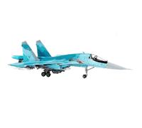AQMUZE Escala 1 72 para SU34 Fuerza Aérea Rusa, Modelo De Avión De Combate De Metal Fundido A Presión, Regalo Coleccionable