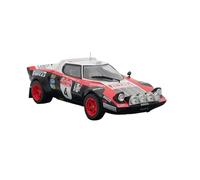 AQMUZE Lancia Stratos HF WRC Rally Car A Escala 1:24, Modelo De Aleación, Colección Estática