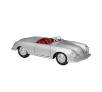 AQMUZE Miniatura De Coche De Aleación Fundida A Presión Porsche 356 Roadster 1:24 Modelo A Escala Colección De Decoración