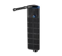 AQPET Neptune Edge 350 - Filtro Interno Angular de 3 etapas para acuarios de Agua Dulce y Marina | Filtración mecánica, química y biológica | Silencioso, Compacto, caudal Ajustable 350 l/h