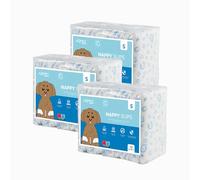 Aqpet Pañales higiénicos con Banda Braguita para Perros machos con Cierre Adhesivo Ajustable, antiolores, Desechables, Talla pequeña, 420 x 175 mm, Paquete de 36 Unidades