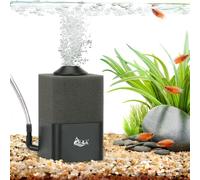 AQQA Filtro de esponja para acuario, filtro silencioso para filtro biológico y mecánico, filtro interior de acuario con material filtrante