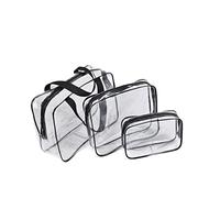 AQQWWER Contenedores para organización 1pcs Waterproof Swimming Bags Transparent Bag Sports Travel Storage Bag Phone Pocket Shoes Bag