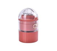 AQQWWER Contenedores para organización 4 In 1 Portable Pill Cutter Medicine Powder Splitter Tablet Grinder Storage Box Crusher Multi-functional Pill Case Grinder (Color : Transparente)