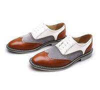 AQQWWER Zapatos de Vestir para Hombre Men's Business Dress Casual Shoes Men's Soft Patent Leather Men's Comfortable Oxford Shoes (Color : 2, Size : 40 EU)