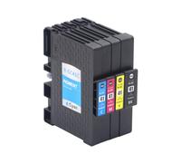 AQree 4PK GC41 - Cartucho de tinta de sublimación compatible con impresora Ricoh SG2100N SG3100 SG3100SNW SG3110DNW SG3110DN SG3110SFNW SG3120SFNW SG7100DN SG3120 SG3120SFN