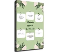 AQSOAEOJ Inspirational Self Care Quotes Mental Health Affirmations Poster for Wall Decor Room Aesthetics(Unframed,12x18inch(30x45cm))