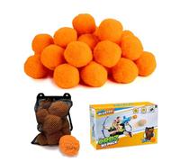 Aqua Blaster Orbz - Paquete de 30 Bolas de algodón Suave Reutilizables con Bolsa de Transporte, Repuesto de munición Compatible para lanzadores de niños, Juegos al Aire Libre, Juego de jardín y