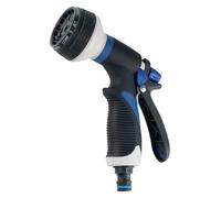 Aqua Control - Pistola de Riego Multifuncional con 8 Modos - Ligera, Resistente y Ergonómica - Ideal para Jardín, Plantas, Limpieza y Más