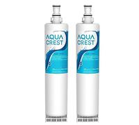 AQUA CREST 4396508 Filtros de Agua Compatible con Whirlpool SBS002, 2 Pack