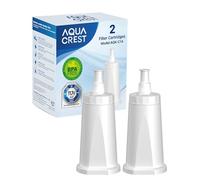 AQUA CREST Filtro Agua Repuesto para Sage® SES008WHT0NEU1, 2 Pack | Repuesto para Sage® Appliances Cafetera BES008, SES008/SES810/SES875/SES880/SES920/SES980/SES990, certificado TÜV SÜD