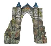 Aqua Della Camelot Cierre Decoración de Acuario 20x9x19cm Peces