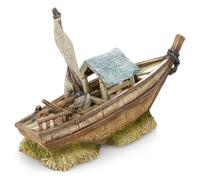 Aqua Della Decoración de Acuarios Boot 30x11x19, 5cm para Peces Süß-meerwasser