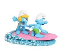 Aqua Della Decoración de Acuarios Pitufos Tabla 16x8x9 CM Dulce / Agua Salada