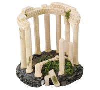 Aqua Della Pabellón Romano Decoración De Acuario 11x6x10,5cm Con Difusor