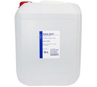 Aqua Dest - Agua destilada para laboratorio, varios tamaños, 10 l
