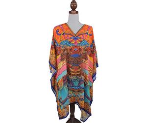 Aqua di Mare Hq Kaftano-Cubredisfraz, Mujer, Multy Color, 48