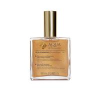 Aqua DI SORRENTO - Aceite de secado para cara, cuerpo y cabello, efecto luminoso con aceite de argán y almendras dulces, 100 ml