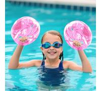Aqua - Discos de fitness, 2 dispositivos Eva Aqua Fitness, tablas de entrenamiento de natación de mano, discos de entrenamiento para adultos, adolescentes y niños (rosa)