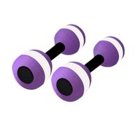 Aqua Exercise Dumbbells Water Fitness Foam Training Weights Pool Workout Set | High Density EVA Tool 2 Pieces Ideal Adults Teen Family Friends Wife Swimming Aerobics Strength Support