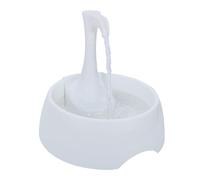 Aqua First Pet - Fuente de agua automática para gatos y perros, ligero y portátil, filtros intercambiables, diseño ergonómico, 1,2 L, 1,242,1 ml, color blanco