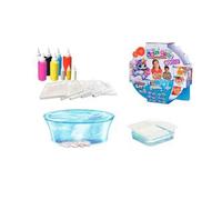 Simba- Aquagelz Deluxe Set, CREA Figuras Blanditas en 3D, Incluye 9 Botes de Colores, 6 moldes, 6 Sobres de Mezcla y un Bol (106322563)