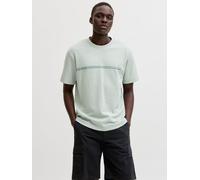 Aqua gray Hombres Recycled/Polyester/Cotton Camiseta S EU