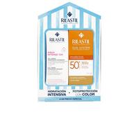 Rilastil Pack Aqua Intense 72h Gel-Crema 40 ml + Sun System Emulsión Solar Facial Color SPF50+ 40 ml