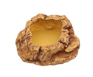 AQUA KT Comida para reptiles, gusanos de la harina, plato de agua para maíz, serpiente, antiescape, para lagarto, dragón, camaleón, leopardo, geco, terrario, comedero