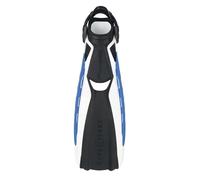 Aqua Lung Phazer, Aletas Buceo para Unisex Adulto con La Innovadora Tecnología Wave Rib, Diseño Equilibrado, Potente E Hidrodinámico, Óptimos para Submarinismo y Snorkel, Blanco/Azul, S