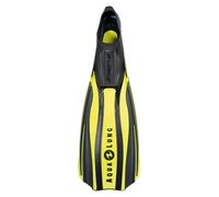 Aqua Lung Stratos 3, Aletas Buceo para Unisex Adulto, Aletas Sin Escarpín para Un Máximo Rendimiento Hidrodinámico, Suelas Adherentes, Bueno Agarre, Óptimos para Bucear, Amarillo, 44/45