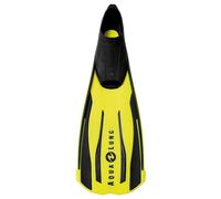 Aqua Lung Wind, Aletas Buceo para Unisex Adulto, Cómodas Aletas de Buceo con Diseño Ergonómico, Ajuste Estable, Fabricadas en Italia, Óptimos para Buceo y Snorkel, Amarillo, 44/45