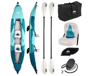 Aqua Marina Betta 412 - Kayak inflable para 2 personas, 412 cm, barco de canoa