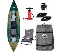 Aqua Marina Caliber 13'1'' Kayak Barco De Pesca Kayak De Pesca 1-2P Verde