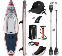 Aqua Marina Cascade 11 2 Sup-Kajak 2 IN 1A Kajak Conducir Y Pie Up Remando