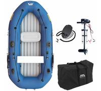Aqua Marina Classic 9'10 Barco Neumático + T18 Motor Pesca Eléctrico