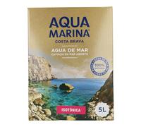 Aqua Marina Costa Brava - Bag In Box Isotònica 5L - Agua de mar Isotónica. Microfiltrada y sin aditivos. Contiene más de 75 minerales y oligoelementos necesarios para recuperarte durante y despues de tu desgaste físico. Remineralizate.