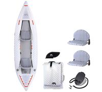 Aqua Marina HALVE Kayak Para 2 Personas Kayak Inflable Ultraligero De TPU 7,4kg