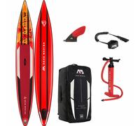 Aqua Marina Hinchable Carrera Elite Sup Tabla Surf de Remo Touring Rojo 427 CM