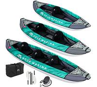 Aqua Marina Laxo 380 Kayak Kajak de Ocio Hinchable Turquesa 3 Personas 2022